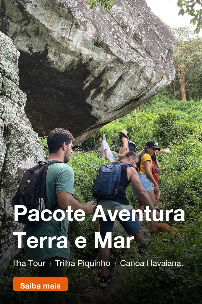 Combo Ilha Tour, Trilha do Piquinho e Canoa Havaiana em Fernando de Noronha